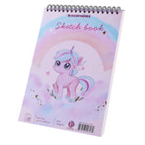 Bachmore Kids Sketchpad 9X12 Inch (68lb/100g), 50 Sheets