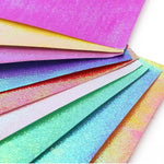 Iridescent Origami Paper Craft Folding, 100 Sheets