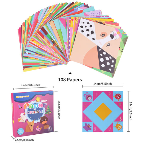 200 Sheets 20 Color Origami Paper for Kids Double Sided Origami Squares in  Vivid Colors 6 Inch Easy Fold for Arts Craft