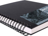 Bachmore 8.5"x11" Hardbound Sketchbook 80 Sheets