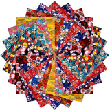 Japanese Washi Origami Paper 500 Sheets, 10 Vivid Colors